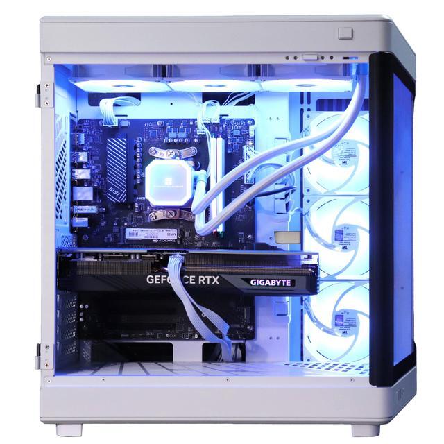 Cobratype Ghost Gaming PC - Ryzen 7 9800X3D AMD Radeon RX 9070 XT 360mm AIO Liquid Cooler 64 GB DDR5 RAM 2 TB NVMe Windows 11