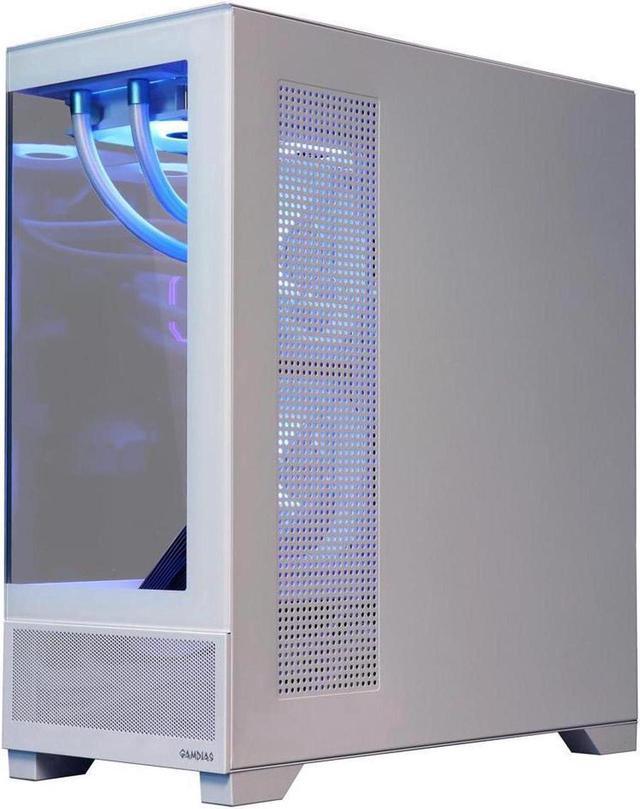 Cobratype Mamba Gaming PC Ryzen 7 9700X 4.2 GHz AMD Radeon RX 9060 XT 16GB 360mm AIO 2TB NVMe SSD 64GB DDR5 Wi-Fi Win 11 Home Live Thermal Display - Gaming Desktop