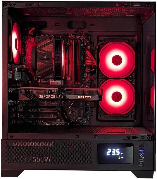 Cobratype Pilot Gaming PC Ryzen 5 9600X 3.90 GHz (Up To 5.4 GHz) RX 9060 XT 8GB GDDR6 AI Enhancement Ready 1TB NVMe SSD 32GB DDR5 Wi-Fi Win 11 Home