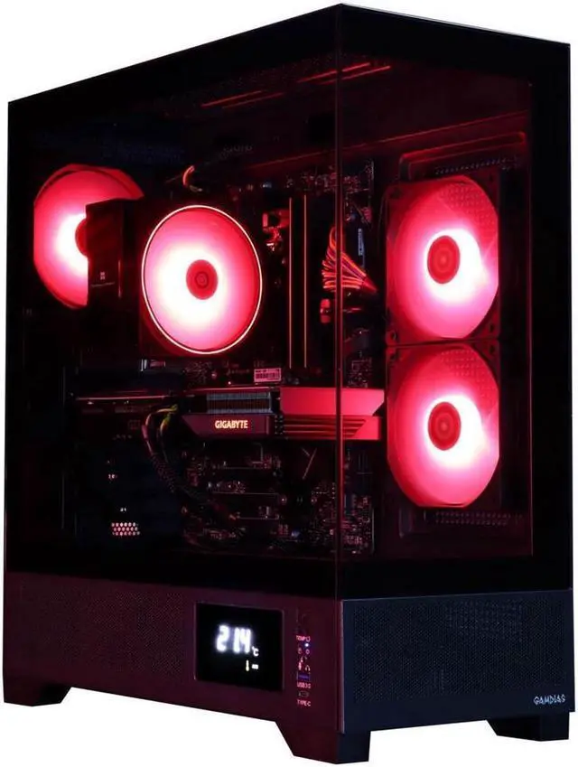 Cobratype Pilot Gaming PC Ryzen 5 9600X 3.90 GHz (Up to 5.4 GHz) RX 9060 XT 8GB GDDR6 AI Enhancement Ready 1TB NVMe SSD 32GB DDR5 Wi-Fi Win 11 Home