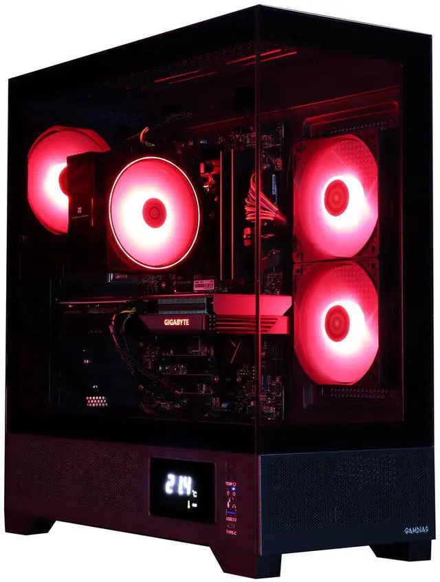 Cobratype Pilot Gaming PC Ryzen 5 9600X 3.90 GHz (Up to 5.4 GHz) AMD Radeon RX 9060 XT 16GB GDDR6 AI Enhancement Ready 1TB NVMe SSD 32GB DDR5 Wi-Fi Win 11 Home