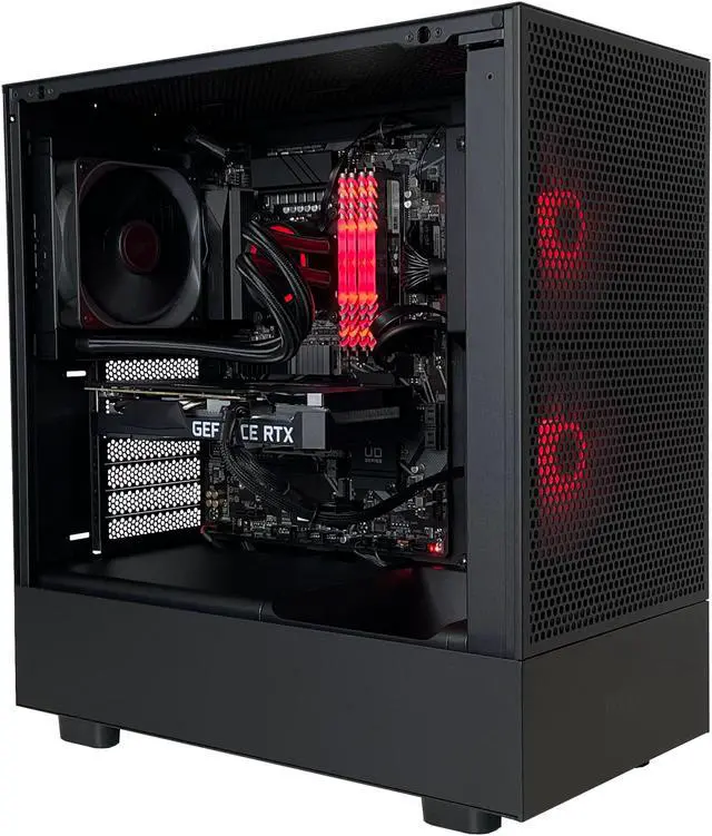 Code Red Gaming Desktop i7-12700f 16GB RTX 3060ti Kraken 120 Water Cooling 1TB NVMe ARGB Wi-Fi