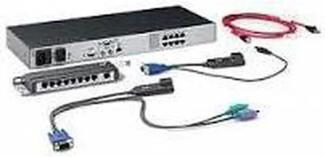 Compaq 400338-001 2X8-Port KVM Switch