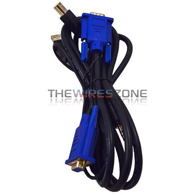 ConnectGear UG102 2-Port Audio KVM Switch