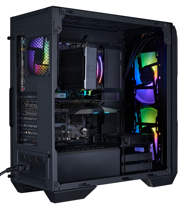 Cooler Master HAF5 Pro - Intel Core Ultra 7-265F - GeForce RTX 5070 - 32GB DDR5 6000MHz - 2TB M.2 NVMe SSD - Windows 11 - Gaming PC