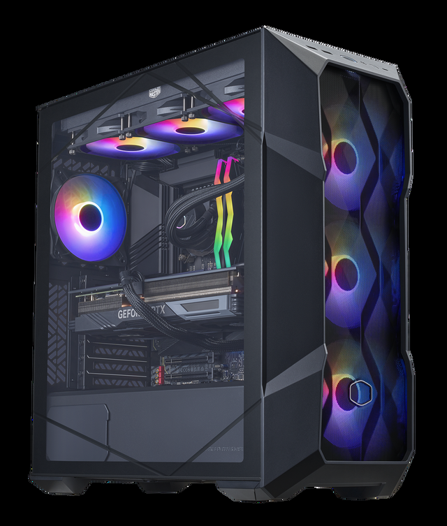 Cooler Master TD5 Pro - Intel Core Ultra 9-285K - GeForce RTX 5090 - 32GB DDR5 6000MHz - 2TB M.2 NVMe SSD - Windows 11 - 360mm AIO - Gaming PC (AYG-M6C9-N69GIA32-N1)