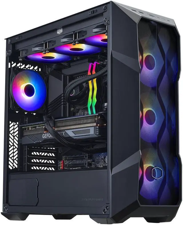 Cooler Master TD5 Pro - Intel Core Ultra 9-285K - GeForce RTX 5080 - 32GB DDR5 6000MHz - 2TB M.2 NVMe SSD - Windows 11 - 360mm AIO - Gaming PC (AYG-M6C9-N68GIA32-N1)