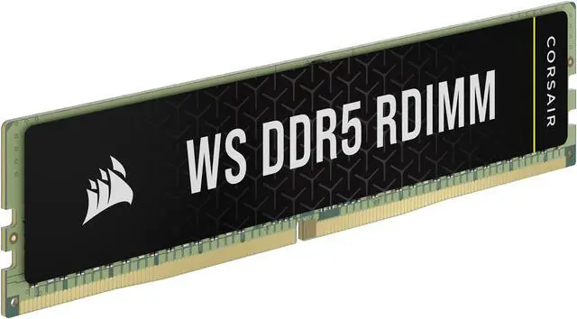 CORSAIR WS RDIMM Series 64GB (4 x 16GB) ECC Registered DDR5 6400 (PC5 51200) Server Memory