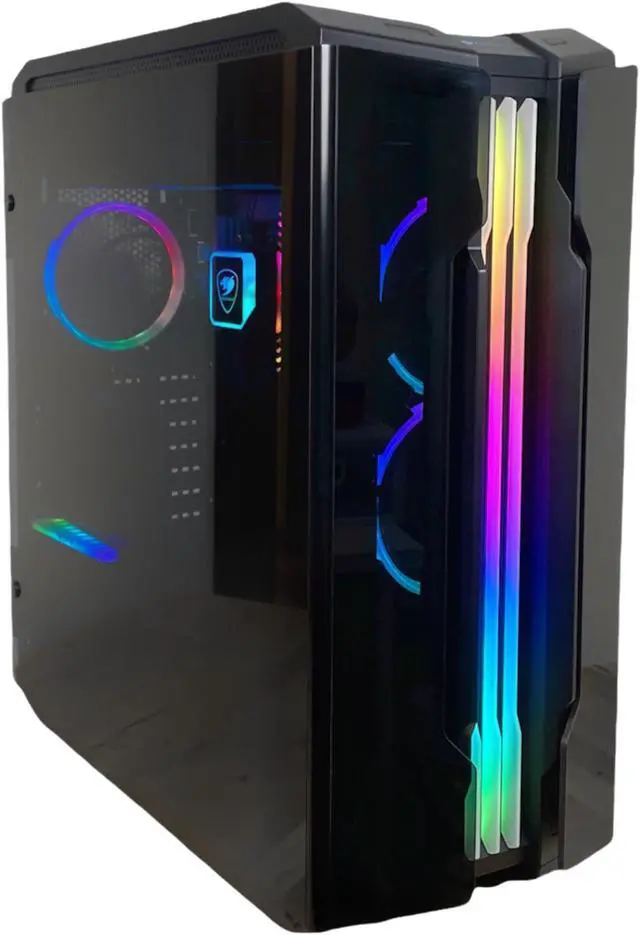 Cougar Battleship Gaming Computer i5-11400F RTX 3060 12GB 16GB RGB RAM 1TB NVMe Water Cooling