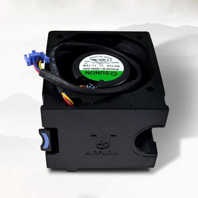 CPU Fan N74R6 H3H8Y For PowerEdge R540 R540XD Server Cooling Fan Assembly