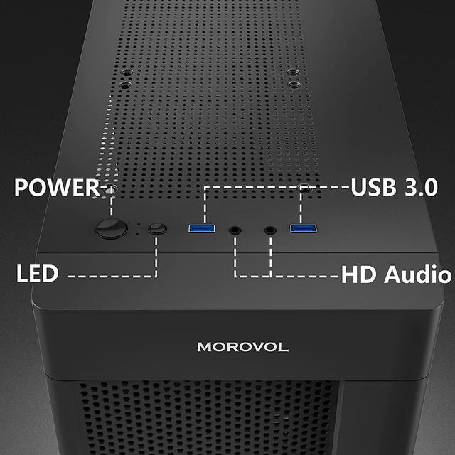 Custom Built PRC AMD Ryzen Vega Gaming Desktop PC AMD Ryzen 7 5700G 3.8GHz 8-Core Processor Vega 8 Graphics 16GB DDR4 RAM 256GB Solid State Drive Wi-Fi Windows 10 Professional