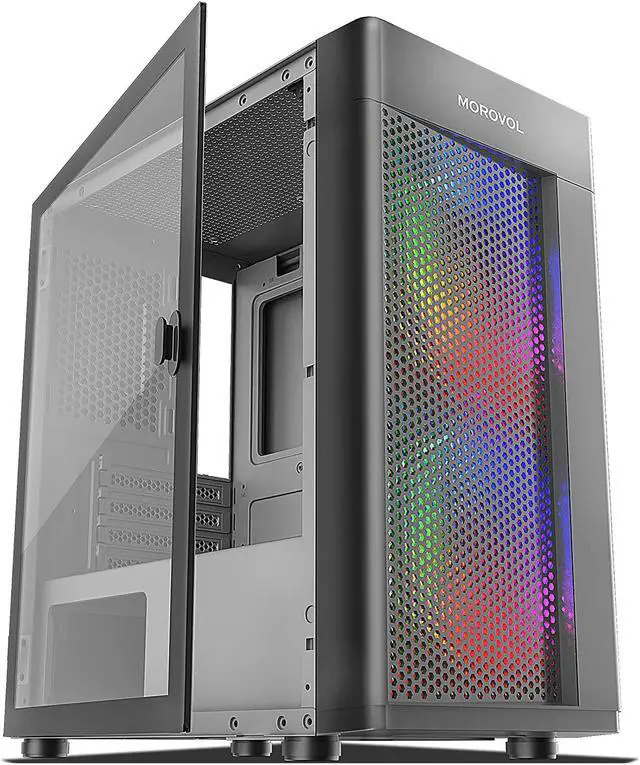 Custom Built PRC AMD Ryzen Vega Gaming Desktop PC AMD Ryzen 7 5700G 3.8GHz 8-Core Processor Vega 8 Graphics 16GB DDR4 RAM 256GB Solid State Drive Wi-Fi Windows 10 Professional