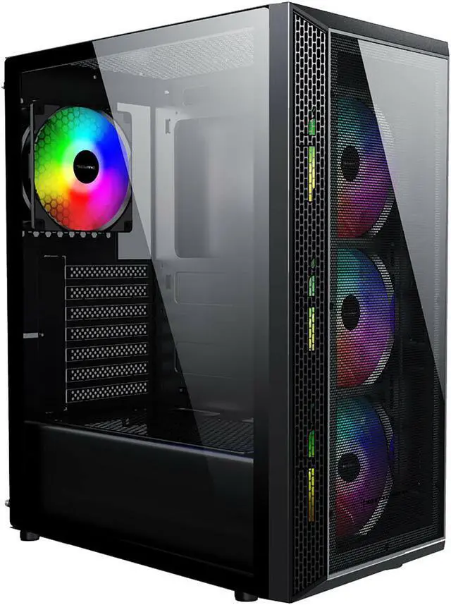 Custom Built PRC AMD Ryzen Vega Gaming Desktop PC AMD Ryzen 7 5700G 3.8GHz 8-Core Processor Vega 8 Graphics 16GB DDR4 RAM 256GB Solid State Drive Wi-Fi Windows 10 Professional