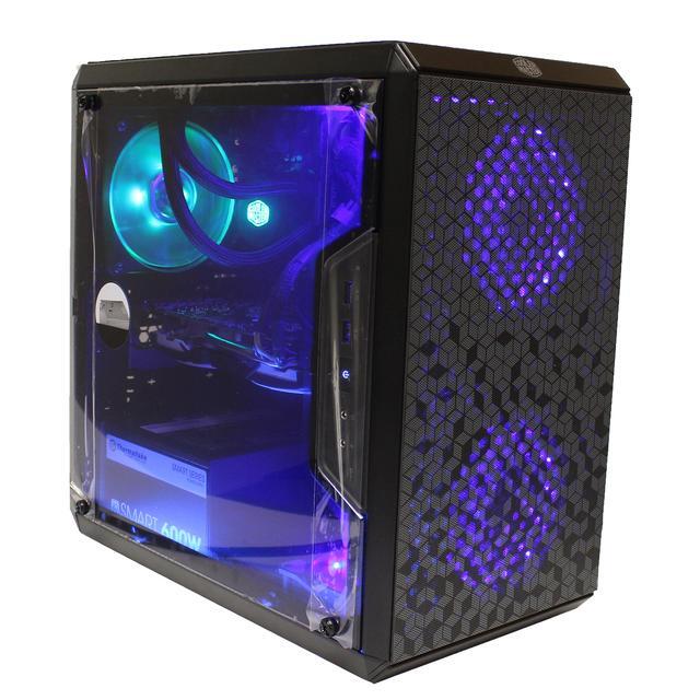 Custom PRC Ryzen Gaming PC AMD Ryzen 3 1300X 3.5GHz Quad-Core 8GB Crucial Ballistix DDR4 AMD Radeon RX 570 8GB GDDR5 HDMI VR Ready 120GB M.2 SSD 1TB HD 1200 Mbps 802.11ac WiFi LG DVDRW Windows 10 Pro