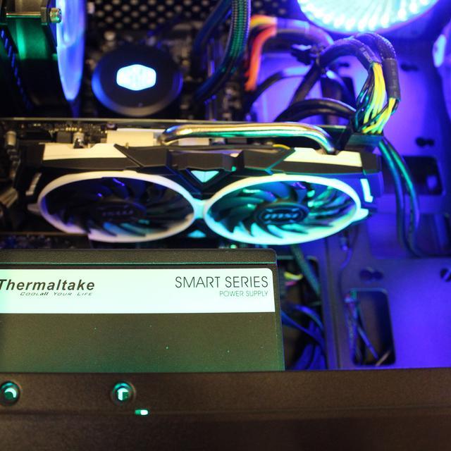 Custom PRC Ryzen Gaming PC AMD Ryzen 3 1300X 3.5GHz Quad-Core 8GB Crucial Ballistix DDR4 AMD Radeon RX 570 8GB GDDR5 HDMI VR Ready 120GB M.2 SSD 1TB HD 1200 Mbps 802.11ac WiFi LG DVDRW Windows 10 Pro