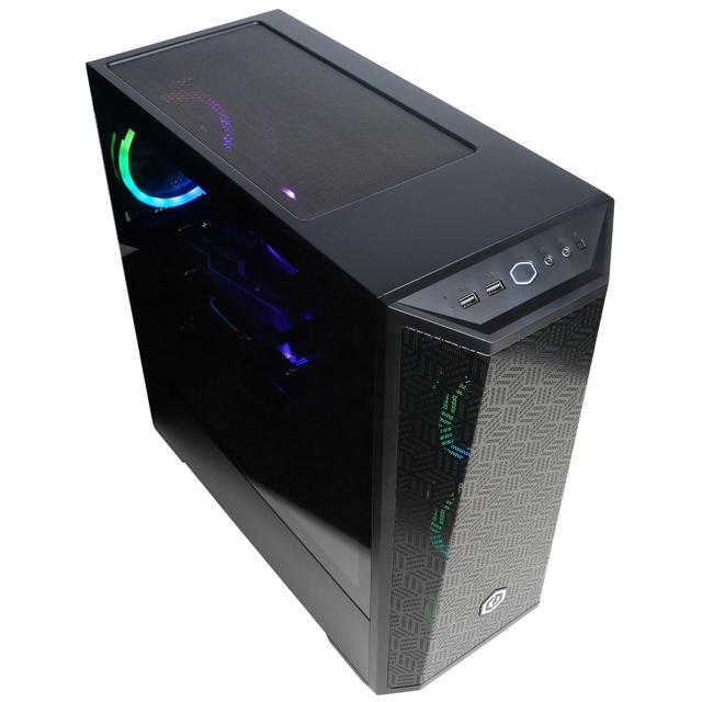 CyberPowerPC Gamer Master Gaming Desktop AMD Ryzen 5-7600 Radeon RX 7600 16GB DDR5 1TB SSD Black (2024)