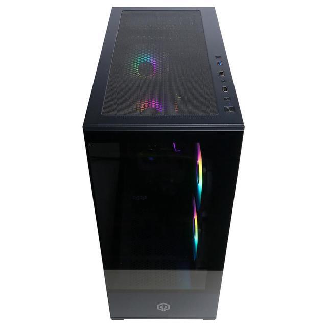 CyberPowerPC Gamer Master Gaming Desktop Computer AMD Ryzen 5 8400F 4.2GHz 16GB RAM 1TB SSD NVIDIA GeForce RTX 5060 Ti 8GB Windows 11 Home Black