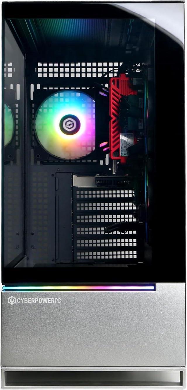 CyberPowerPC Gamer Master Gaming PC AMD Ryzen 5 5500 3.6GHz Radeon RX 6400 4GB 16GB DDR4 500GB PCIe Gen4 SSD WiFi Ready & Windows 11 Home (GMA3100A)