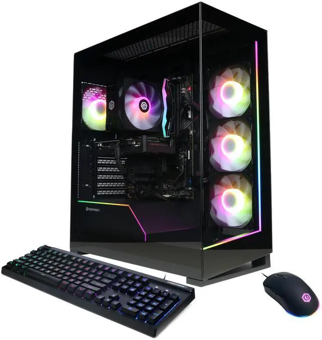 CyberPowerPC Gamer Master GML70780 - AMD Ryzen 7 9700X 3.8GHz CPU 16GB DDR5 NVIDIA GeForce RTX 5060 8GB 1TB PCIe 4.0 NVMe SSD & Win 11 Home