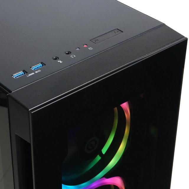 CyberPowerPC Gamer Supreme Gaming Desktop AMD Ryzen 7 8700F 32GB AMD Radeon RX 7800 XT 16GB 2TB SSD Black SLC7100WST