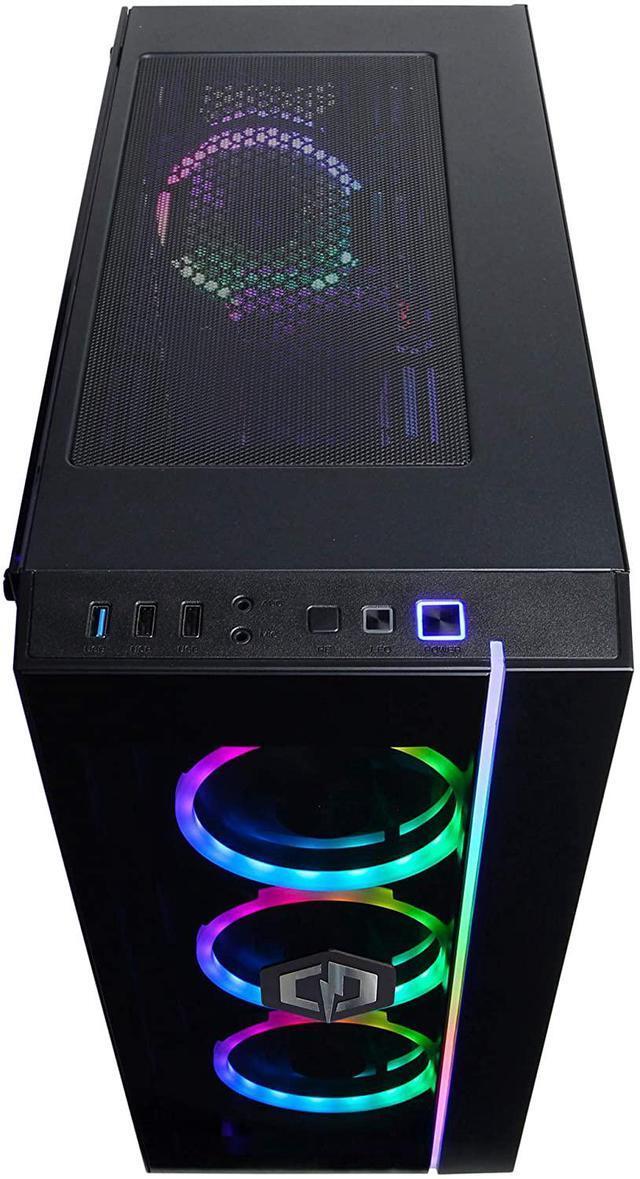 CYBERPOWERPC Gamer Supreme Liquid Cool Gaming PC AMD Ryzen 7 5800X 3.8GHz GeForce RTX 3060 12GB 16GB DDR4 1TB NVMe SSD WiFi Ready & Win 11 Home (SLC8260A8) Desktop PC Computer