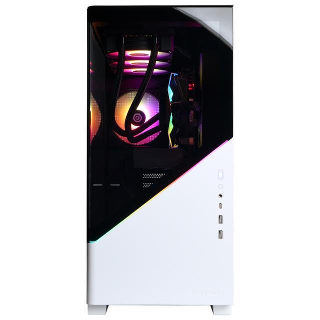 CyberPowerPC Gamer Supreme Liquid Cool GML70370 - AMD Ryzen 7 9800X3D 4.7GHz CPU 32GB DDR5 AMD Radeon RX 9070 XT 16GB 2TB PCIe 4.0 NVMe SSD & Win 11 Home