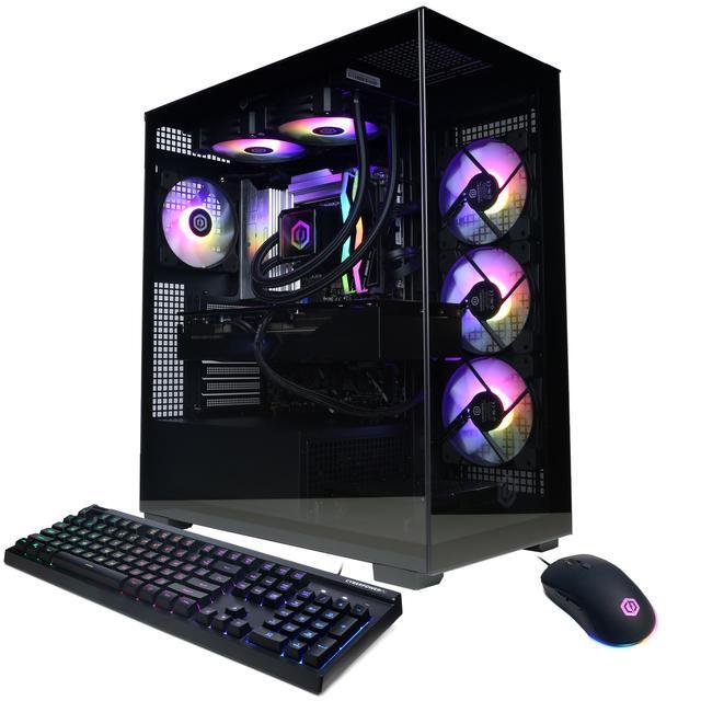 CyberPowerPC Gamer Supreme Liquid Cool GXL70110 - Intel Core I9-14900KF 3.2GHz CPU 32GB DDR5 NVIDIA GeForce RTX 5070 Ti 16GB 2TB PCIe 4.0 NVMe SSD & Win 11 Home