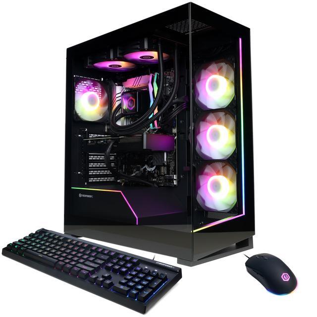 CyberPowerPC Gamer Supreme Liquid Cool GXL70230 - Intel Core I7-14700KF 3.4GHz CPU 32GB DDR5 NVIDIA GeForce RTX 5070 12GB 1TB PCIe 4.0 NVMe SSD & Win 11 Home