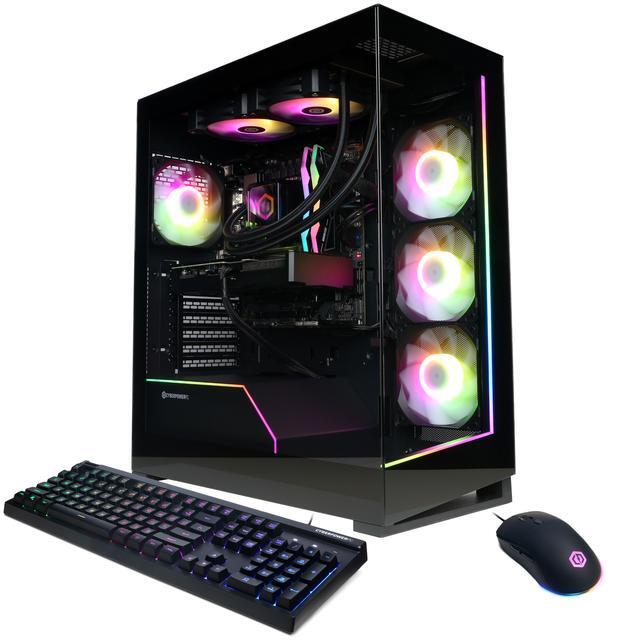 CyberPowerPC Gamer Supreme Liquid Cool GXL70240 - Intel Core Ultra 7 265F 2.4GHz CPU 32GB DDR5 NVIDIA GeForce RTX 5070 12GB 2TB PCIe 4.0 NVMe SSD & Win 11 Home