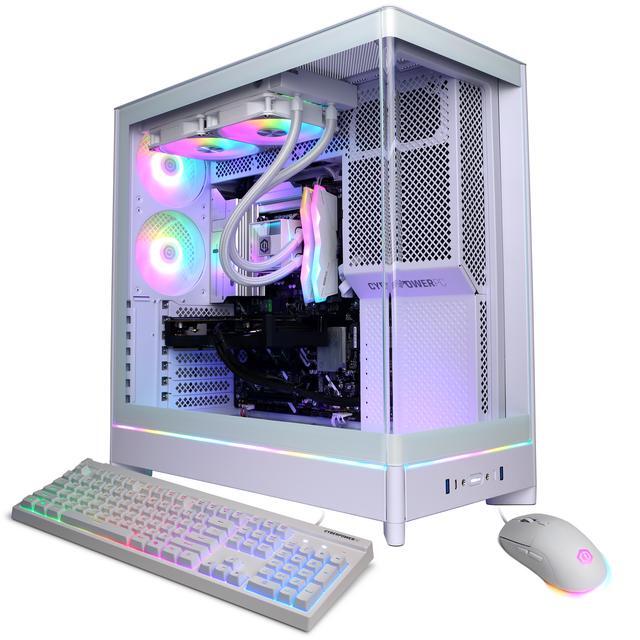 CyberPowerPC Gamer Supreme Liquid Cool GXL70490 - Intel Core Ultra 7 265KF 3.9GHz CPU 32GB DDR5 NVIDIA GeForce RTX 5060 Ti 16GB 2TB PCIe 4.0 NVMe SSD & Win 11 Home