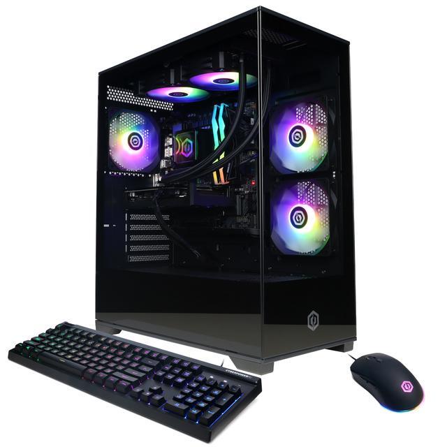 CyberPowerPC Gamer Supreme Liquid Cool GXL70500 - Intel Core I9-14900F 2.0GHz CPU 32GB DDR5 NVIDIA GeForce RTX 5060 Ti 16GB 2TB PCIe 4.0 NVMe SSD & Win 11 Home