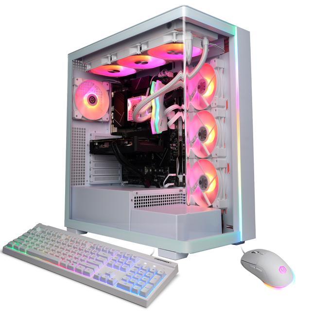 CyberPowerPC Gamer Supreme Liquid Cool GXL70510 - Intel Core I9-14900KF 3.2GHz CPU 32GB DDR5 NVIDIA GeForce RTX 5060 Ti 16GB 2TB PCIe 4.0 NVMe SSD & Win 11 Home