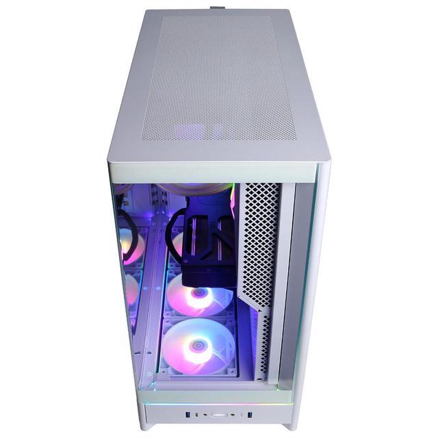 CyberPowerPC Gamer Supreme Liquid Cooled Gaming Desktop Computer Intel Core I7-14700F 2.1GHz 32GB RAM 2TB SSD NVIDIA GeForce RTX 5070 Ti 16GB Windows 11 Home White