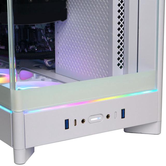 CyberPowerPC Gamer Supreme Liquid Cooled Gaming Desktop Computer Intel Core I7-14700F 2.1GHz 32GB RAM 2TB SSD NVIDIA GeForce RTX 5070 Ti 16GB Windows 11 Home White