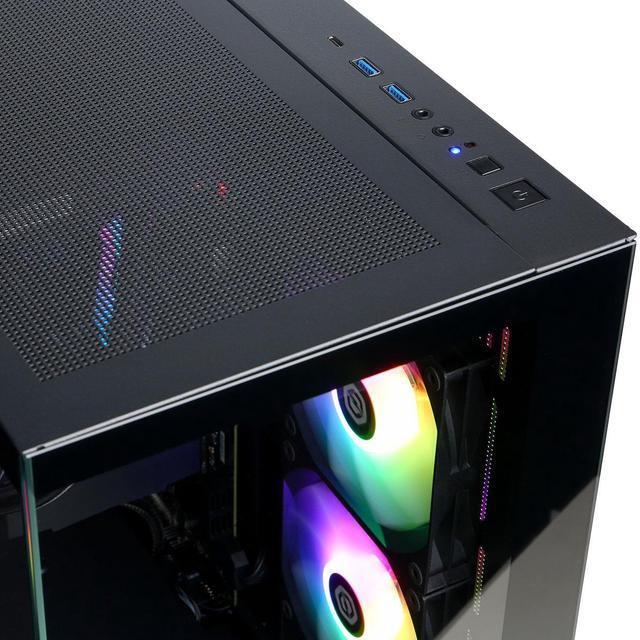 CyberPowerPC Gamer Supreme Liquid Cooled Gaming Desktop Computer AMD Ryzen 7 8700F 4.1GHz 32GB RAM 2TB SSD NVIDIA GeForce RTX 5060 Ti 16GB Windows 11 Home Black