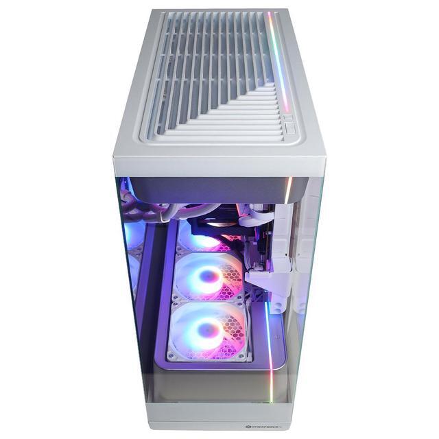 CyberPowerPC Gamer Supreme Liquid Cooled Gaming Desktop Computer AMD Ryzen 7 7800X3D 4.2GHz 32GB RAM 2TB SSD AMD Radeon RX 9060 XT 16GB Windows 11 Home White