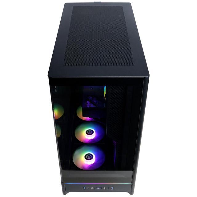 CyberPowerPC Gamer Supreme Liquid Cooled Gaming Desktop Computer AMD Ryzen 7 9700X 3.8GHz 32GB RAM 2TB SSD AMD Radeon RX 9060 XT 16GB Windows 11 Home Black