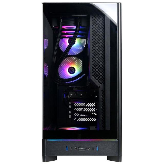 CyberPowerPC Gamer Supreme Liquid Cooled Gaming Desktop Computer AMD Ryzen 9 9900X3D 4.4GHz 32GB RAM 2TB SSD NVIDIA GeForce RTX 5070 Ti 16GB Windows 11 Home Black