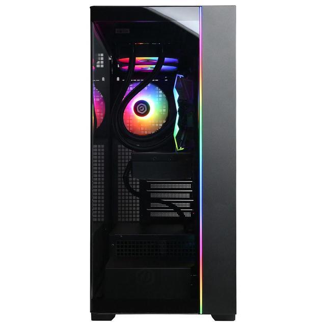 CyberPowerPC Gamer Supreme Liquid Cooled Gaming Desktop Computer AMD Ryzen 7 7800X3D 4.2GHz 32GB RAM 2TB SSD NVIDIA GeForce RTX 5070 Ti 16GB Windows 11 Home Black