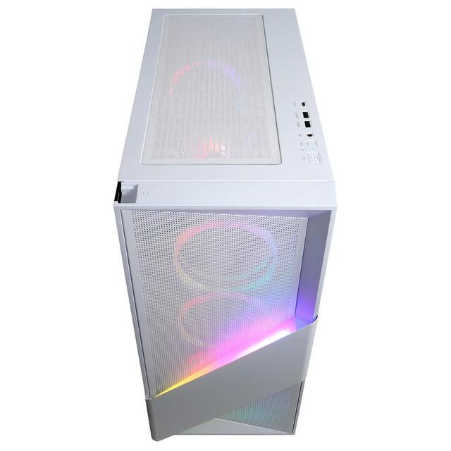 CyberPowerPC Gamer Xtreme Gaming Desktop Computer Intel Core Ultra 5 225F 3.3GHz 16GB RAM 1TB SSD AMD Radeon RX 9060 XT 8GB Windows 11 Home White