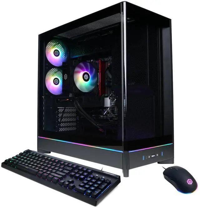 CyberPowerPC Gamer Xtreme Gaming Desktop Computer Intel Core i5-14400F 2.5GHz 16GB RAM 2TB SSD Intel Arc B580 12GB Windows 11 Home