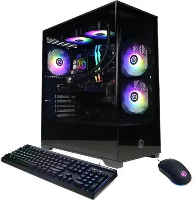 CYBERPOWERPC SLC10220CPGV Gamer Supreme - Intel Core i9 14900F - NVIDIA GeForce RTX 5060 Ti - 32GB RAM/2TB SSD