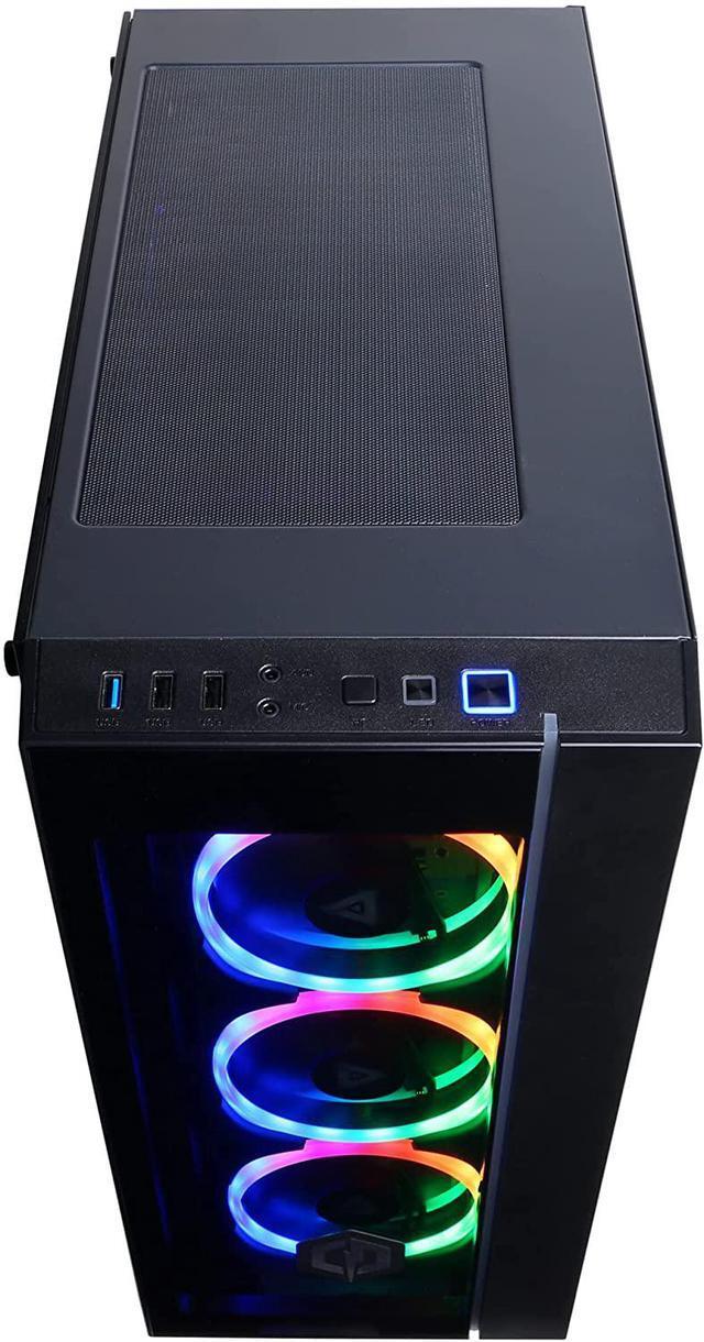 CYBERRPOWERPC Gamer Xtreme VR Gaming PC Intel Core I7-12700KF 3.6GHz GeForce RTX 3060 12GB 16GB DDR4 500GB PCI-E NVMe SSD 2TB HDD WiFi Ready & Win 11 Home (GXiVR8400A10) Black