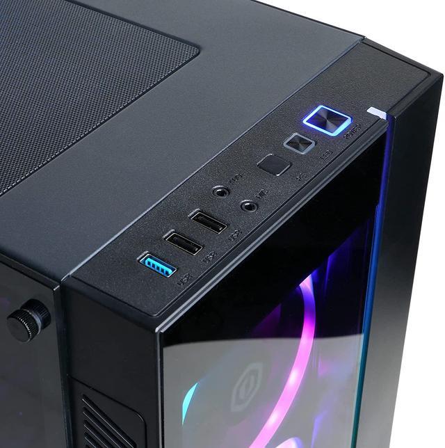 CYBERRPOWERPC Gamer Xtreme VR Gaming PC Intel Core I7-12700KF 3.6GHz GeForce RTX 3060 12GB 16GB DDR4 500GB PCI-E NVMe SSD 2TB HDD WiFi Ready & Win 11 Home (GXiVR8400A10) Black