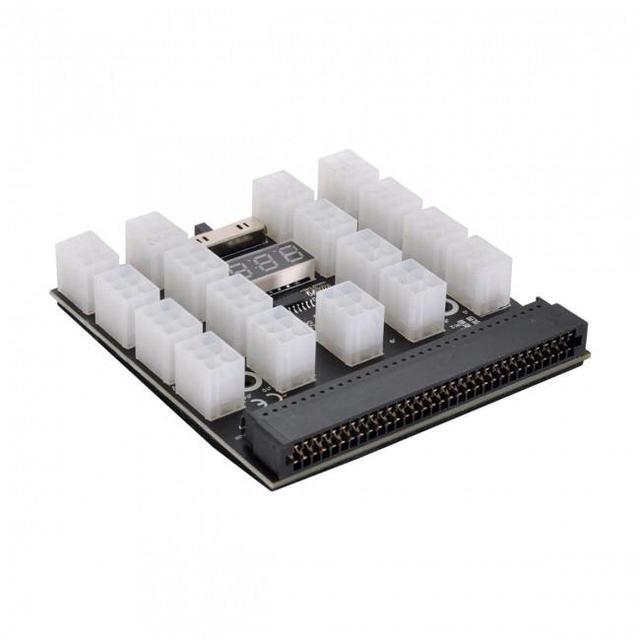 CYSM 1200W Server PSU Power Supply Breakout Board Adapter With 17 Ports ATX 6 Pin For DPS-800GB 1200FB 1200QB
