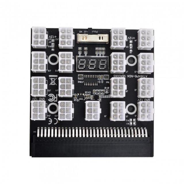 CYSM 1200W Server PSU Power Supply Breakout Board Adapter With 17 Ports ATX 6 Pin For DPS-800GB 1200FB 1200QB