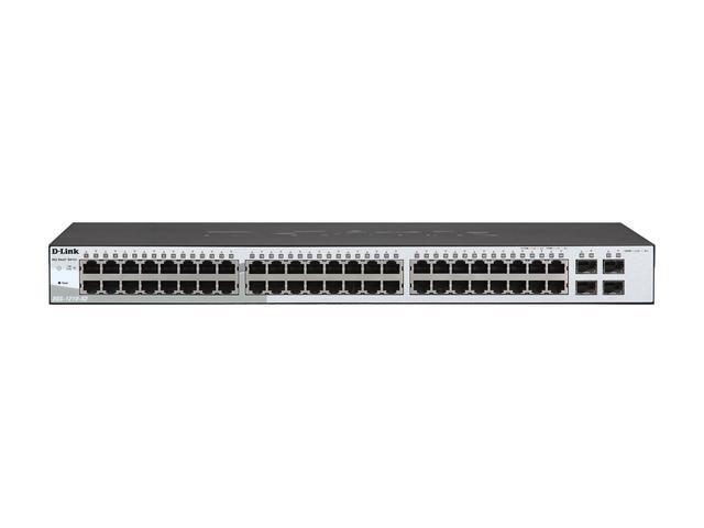D-Link 52-Port Gigabit Web Smart Switch Including 4 SFP Ports