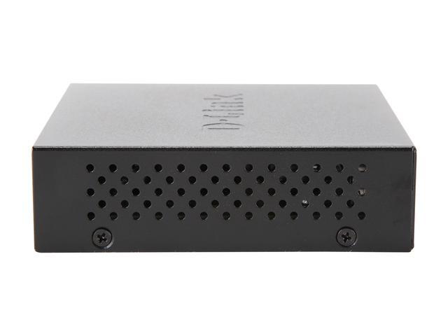 D-Link DGS-1005P 5-Port Gigabit Metal Desktop Switch With 4 PoE Ports