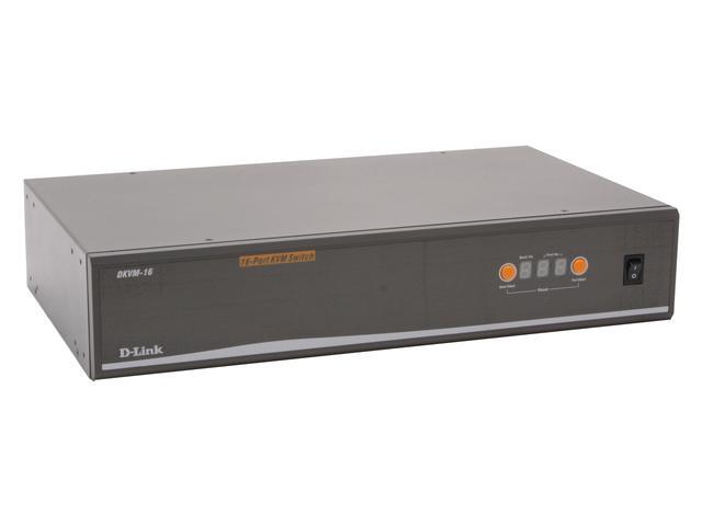 D-Link DKVM-16 16 Port KVM Switch