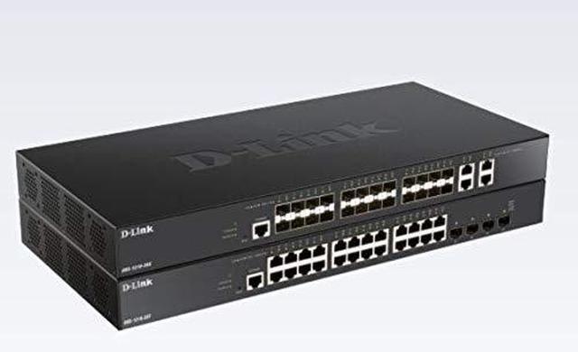 D-Link DXS-1210-28T Smart 24-port 10GBase-T + 4-port 10/25G SFP28 Smart Managed Switch